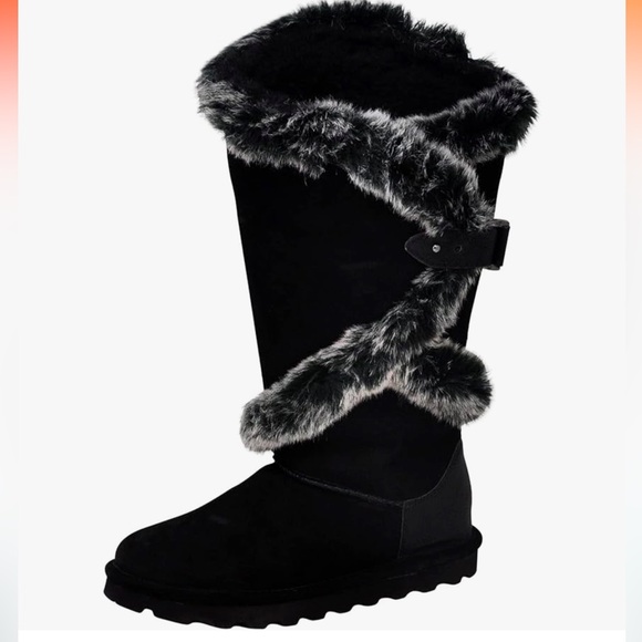 bearpaw sheilah suede tall boot
